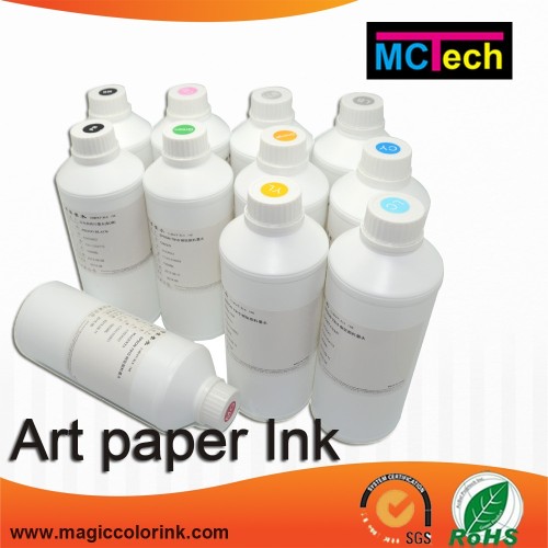 6 color Art paper inkjet pigment ink for epson stylus photo R270/290/1390
