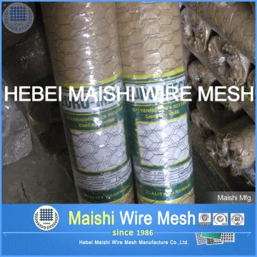 poultry wire 1/2 hex mesh chicken wire