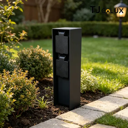 Recessed Mounted Outdoor Wall Socket
