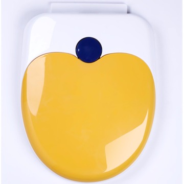 Orange color PP plastic Toilet cover seat