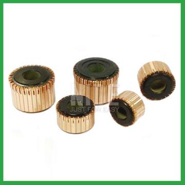 Motor armature collector for household appliances