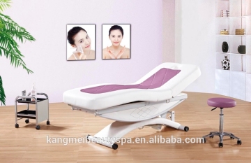 2015 factory wholesale spa massage table trolley for sale/ electric massage table trolley for sale (KM-8809)