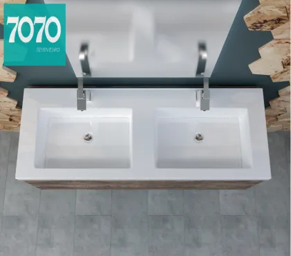 Nordic Integrated Ceramic Washbasin - Sanitary Ware Factory