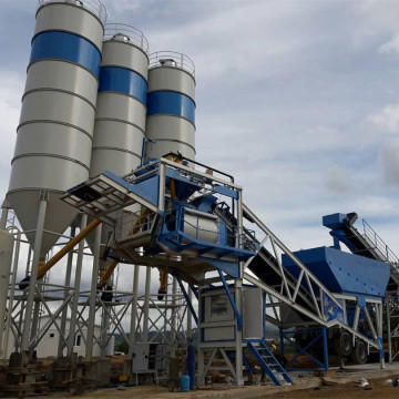 Concrete Mixing Plant (180m3/h) with Sicoma Mixers