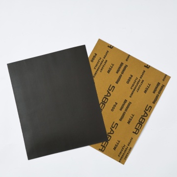 775W Black Aluminum Oxide Wet and Dry Sandpaper