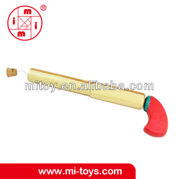 Christmas factory production ICTI certification bamboo boys toys pop gun