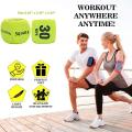 Foam Fitness Workout Dice Exercise Dice