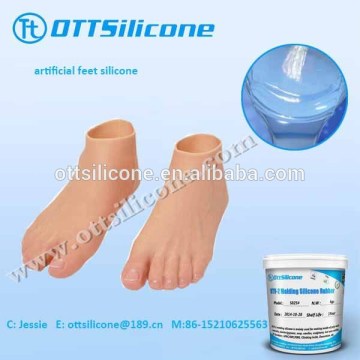 life casting silicone rubber for simulation feet/body parts