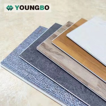 Interlocking Vinyl Plank Tiles for Indoor SPC Flooring