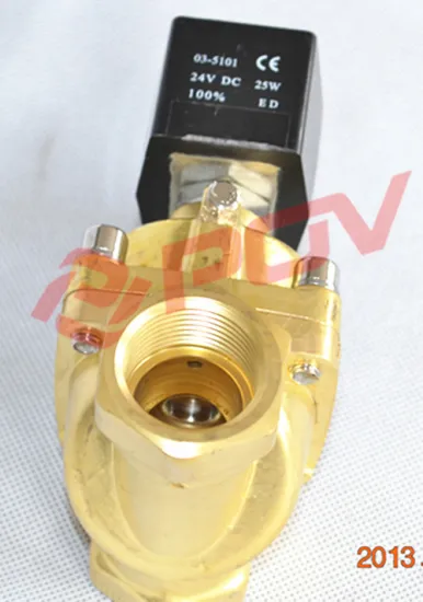 G thread coal gas 24vdc solenoid valve