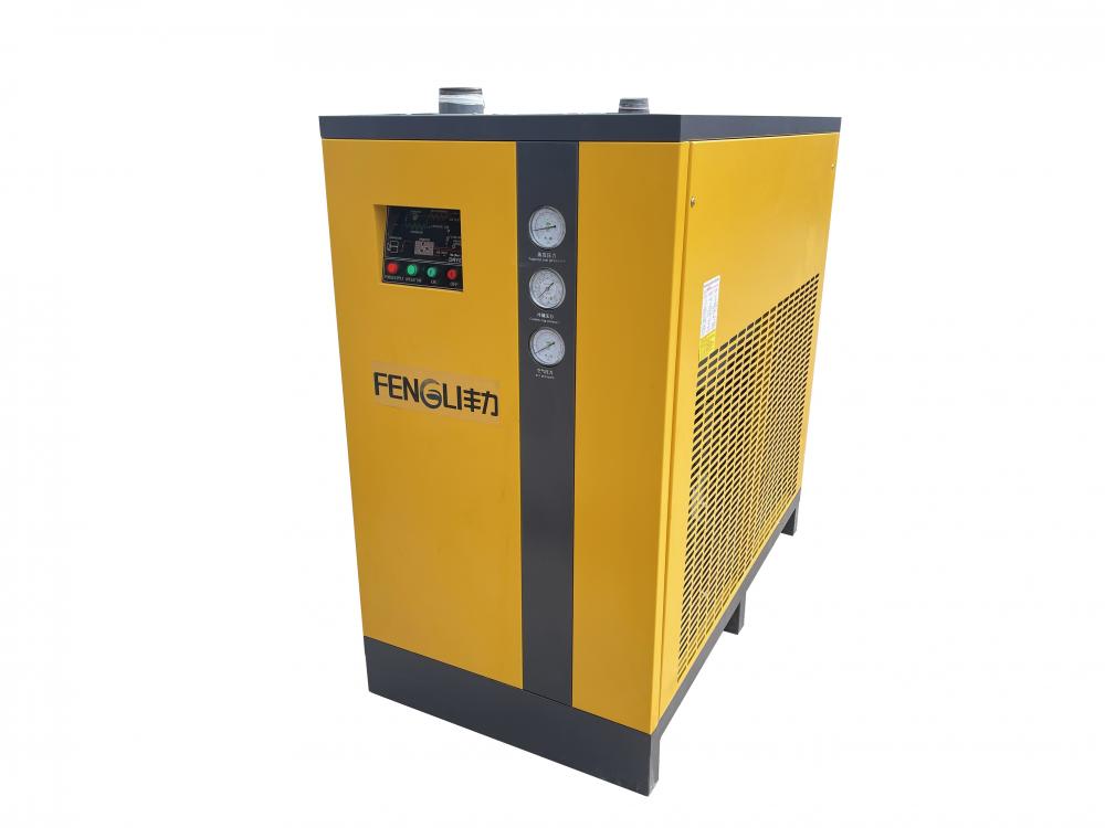 Compressed air cold drying machine