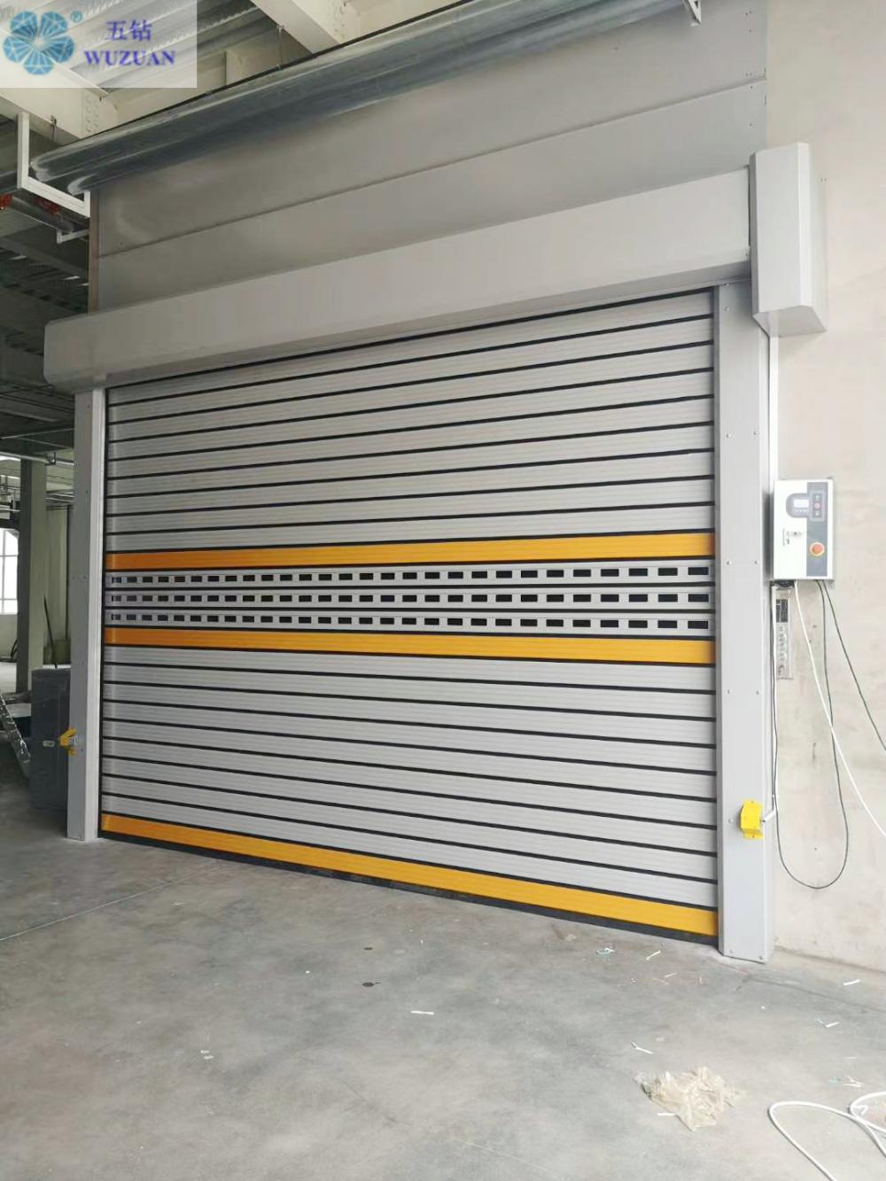 Aluminium alloy turbo fast rolling door