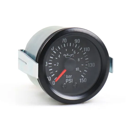 12V 52mm 0-10Bar/0-150PSI Mechanical Barometer Air Pressure Gauge Car Meter AG001-AP with NPT1/8 Sensor