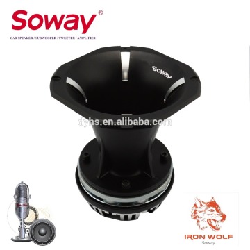 Soway first grade TW-2525 6inch aluminum horn tweeter car Audio tweeter, neodymium tweeter