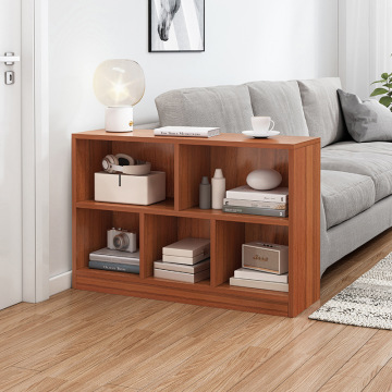 Modern Bookcase Wooden Storage Display