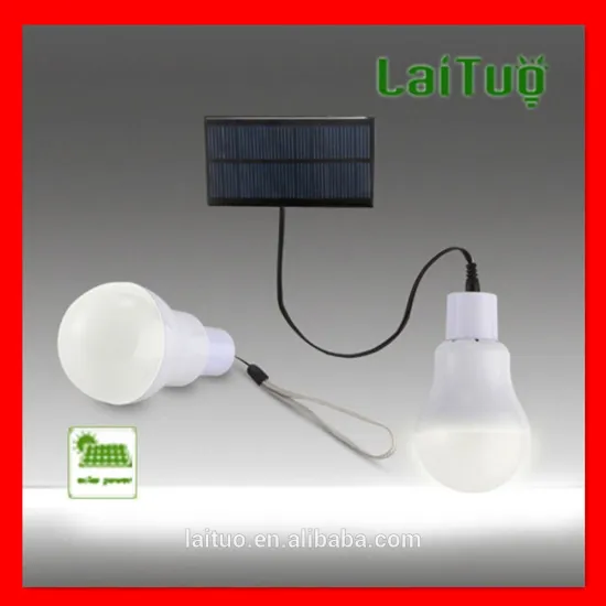 2014New CE ROHS 5.5V 150mAh solar led bulb light