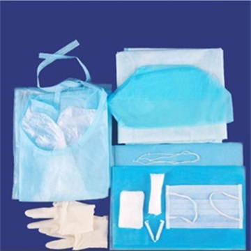 Sterile surgical kit for single use