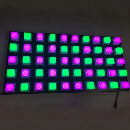 Addressable Colorful LED Dot Matrix Lighting