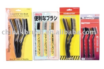 3pc steel wire brush sc7301