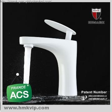 single lever basin faucet