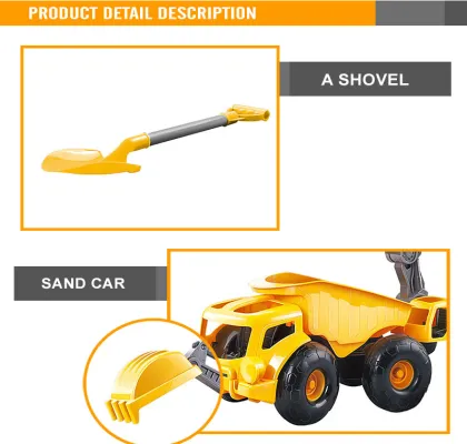 Children Play Car Friction Car Model Tractor Big Truck Toys