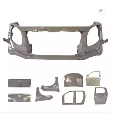 Auto Metal Parts: Water Tank Bracket Radiator Support Frame for Isuzu Dmax 2020-2022