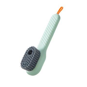 Long Handle Soft Liquid Shoe Cleaning Brush - No Injury Shoe Washing Board Brush