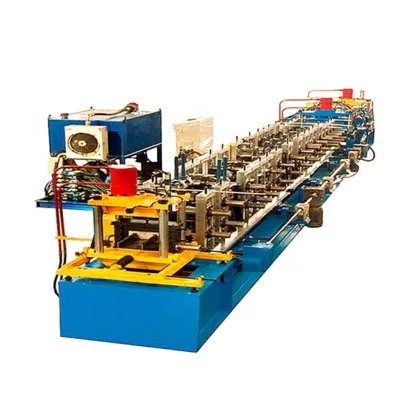 Prefab Automatic C Purlin Type Steel Frame & Purlin Roll Forming Machines