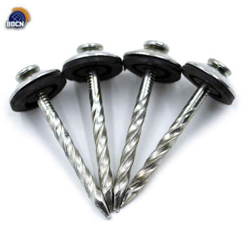 8Gx2 Galvanized Umbrella Roofing Nail