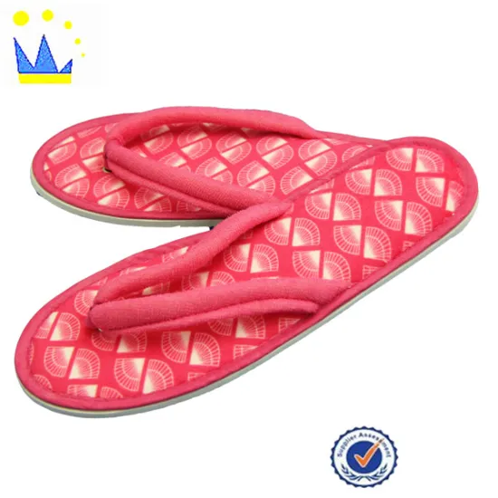 personalized eva cheap slipper printed ladies fashion shoes