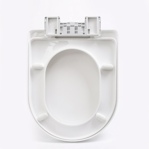 Tampa removível do assento do toalete com descarga limpa e móvel