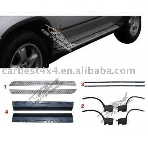 AL. RUNNING BOARD WITH FLNDER FLONE FOR BMW X5(E70) 2003-2008