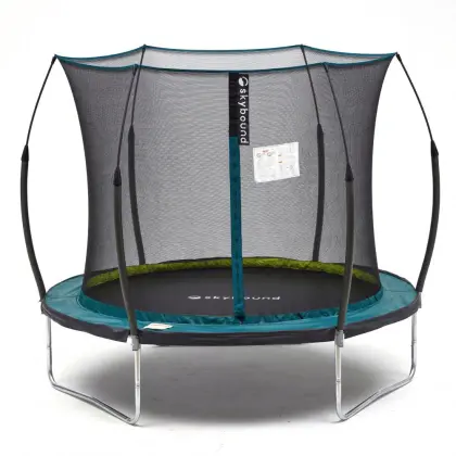 Trampoline 8ft springless with double blue spring pad
