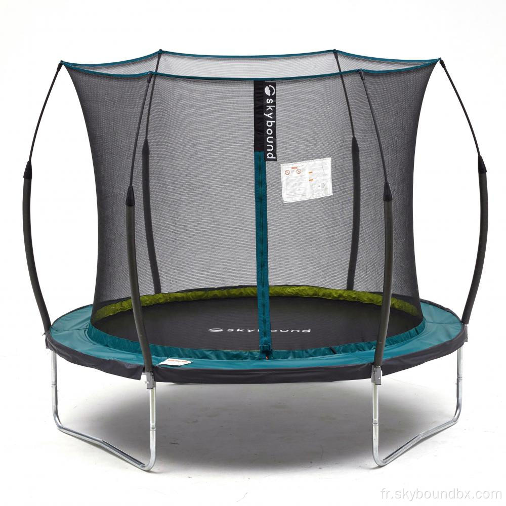 Trampoline récréative de 6 pieds Double bleu