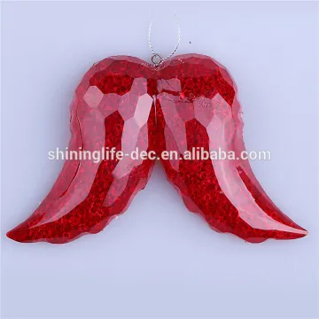 Hollowed Shining Wings Ornament new style colorful indoor decoration
