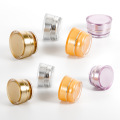 Logo OEM Imprimé personnalisé Mat Mat Gold Silver Cosmetic Face and Eye Cream Bott Bottle Emballage 5G 10G 25G