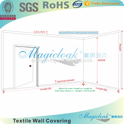 Soundproof wallpaper decor home decoration