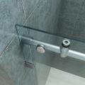 SALLY Frameless Sliding Shower Door Side Panel Enclosure