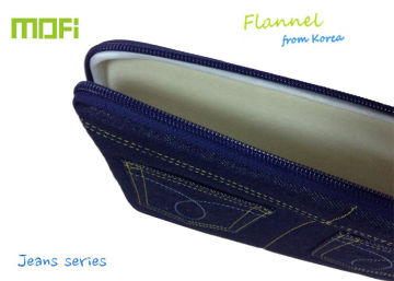 Jeans Custom Apple Ipad Protective Cases And Bag With Black / Blue