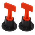 The leveling device is used for ceramic tiles
