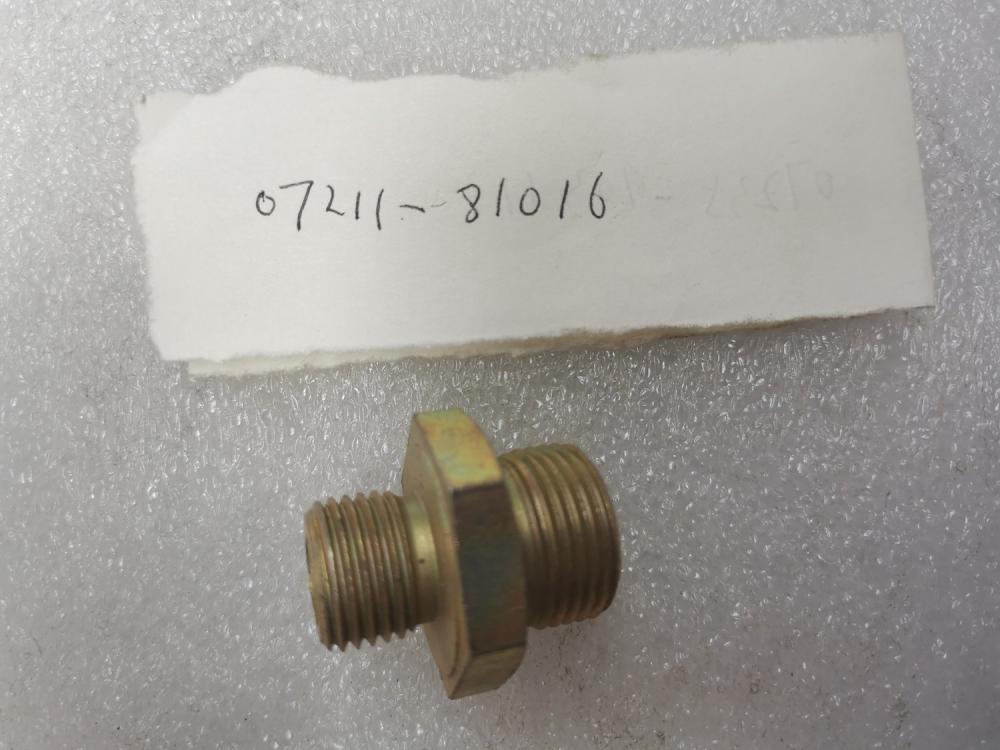 Shantui bulldozer parts connector 07211-81016