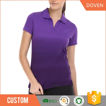 Custom pantone color breathable quick dry polo shirt
