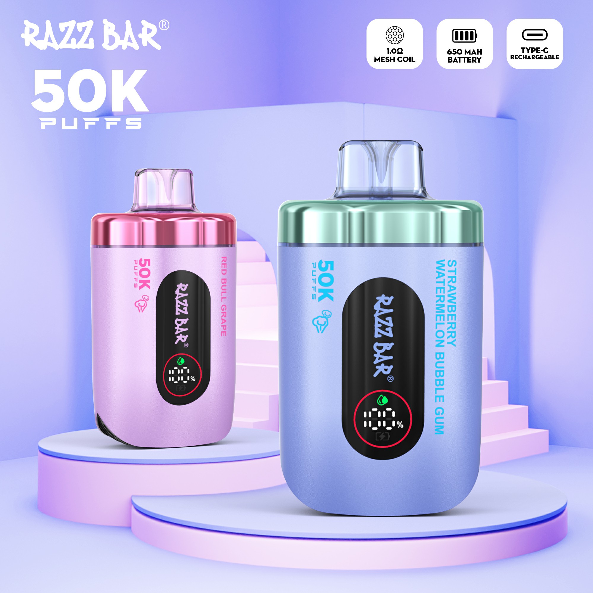 Razz Bar 50k Puffs Warehouse Vape
