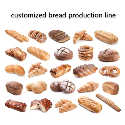 High-Capacity German Bread Machine 7200pcs/h Commercial Bread Making Machine
