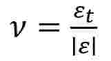 Poisson's ratio (ν )