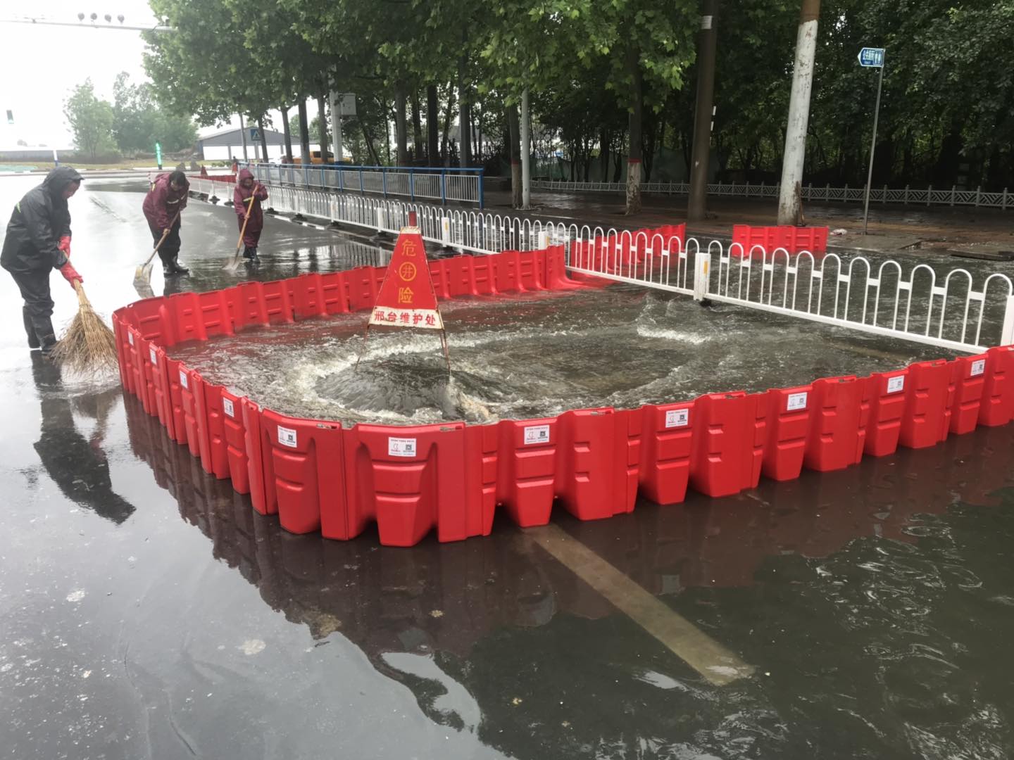 Aqua Barrière Contrôle des inondations Prévention des portes de la maison