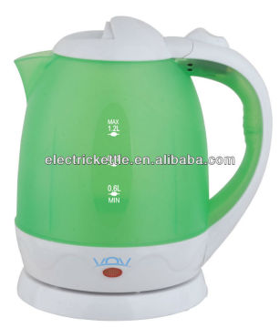 Rotatable plastic electric kettle home appliance rapid boil kettle