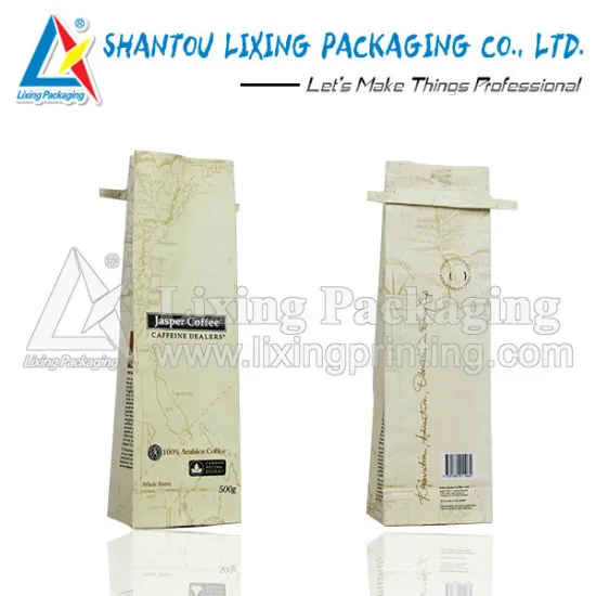 Quad seal coffee bag