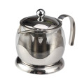 Household Hand Drip Glass Tea Pot Removable Infuser