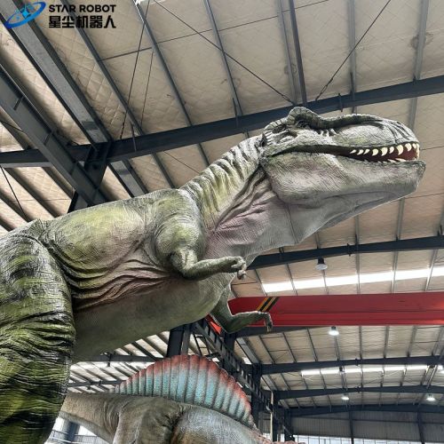 Animatronik Jurassic Park T-Rex Panjang 12m